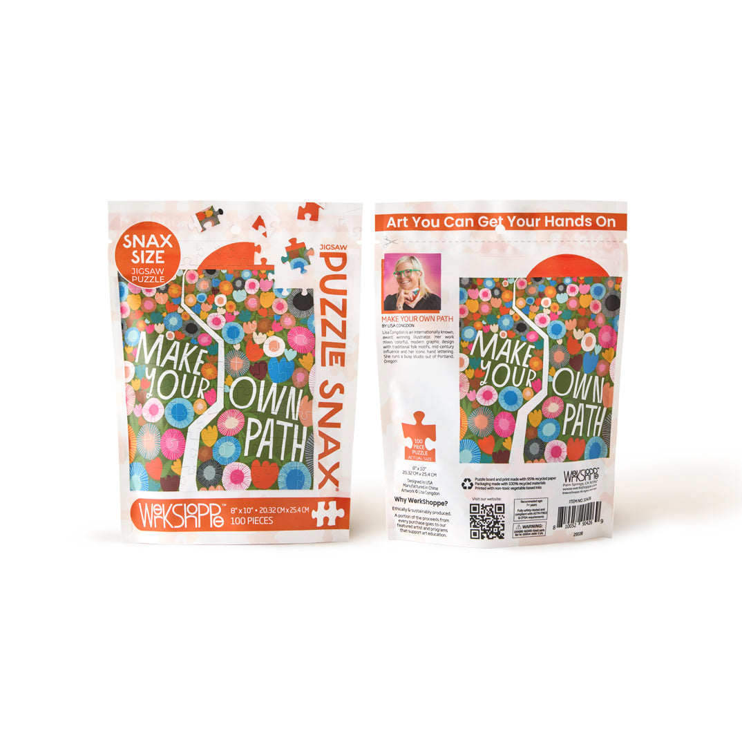 Make Your Own Path 100 Piece Puzzle Snax - BIG FRENCHIES