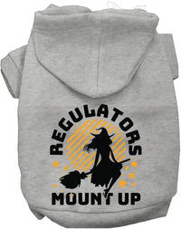 Regulators Mount Up Halloween Pet Hoodie