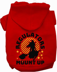 Regulators Mount Up Halloween Pet Hoodie