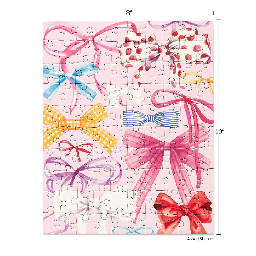 Ribbons & Bows 100 Piece Puzzle Snax - BIG FRENCHIES