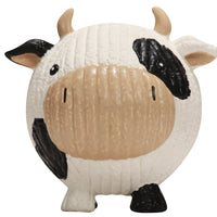 Dottie Cow Ruff-Tex® Latex Ball Dog Toy, Large - BIG FRENCHIES