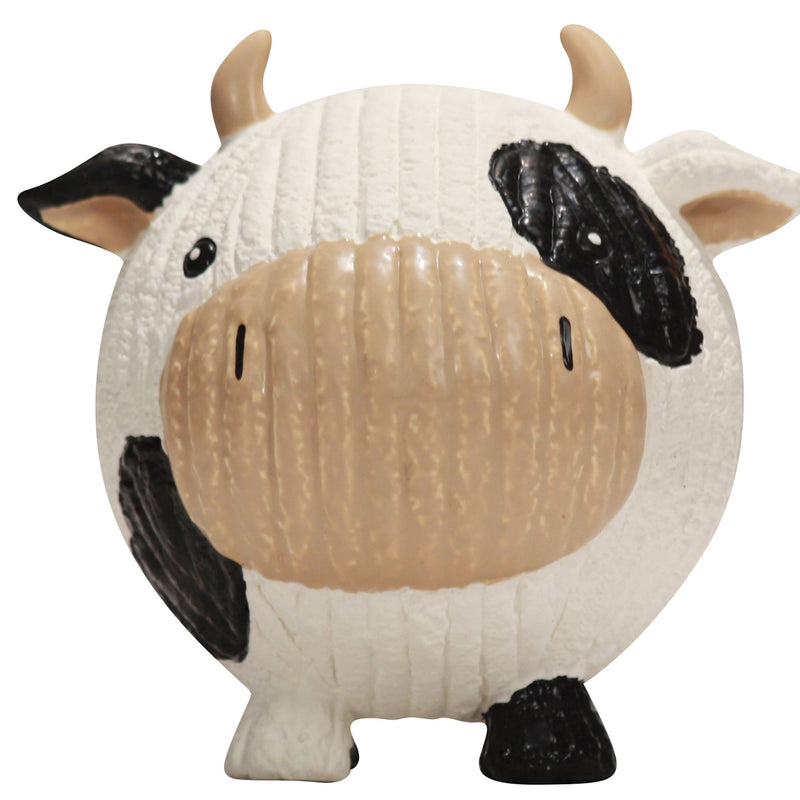 Dottie Cow Ruff-Tex® Latex Ball Dog Toy, Large - BIG FRENCHIES