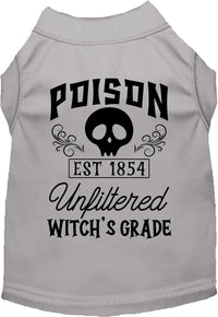 Poison Bottle Costume Pet Shirt