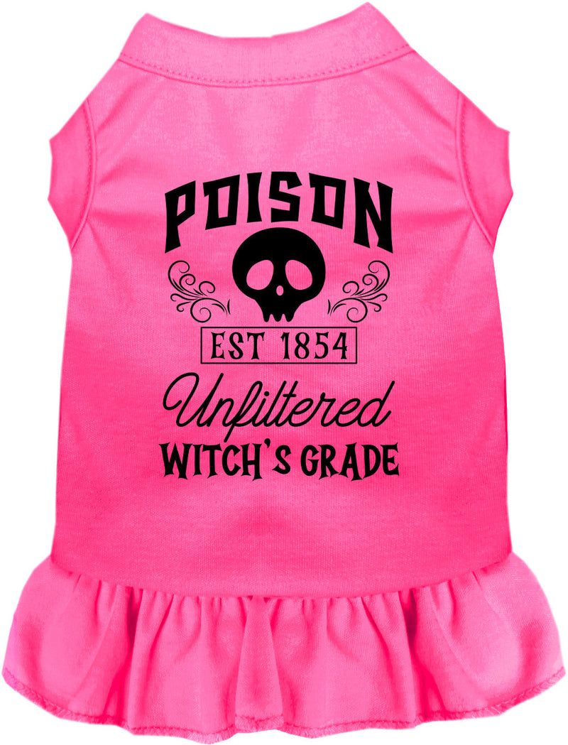 Poison Bottle Costume Pet Dress-Pet Apparel-BIG FRENCHIES-As You Wish Apparel