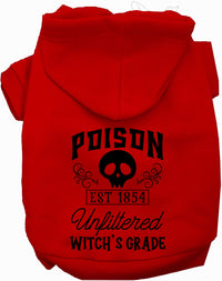 Poison Bottle Costume Pet Hoodie