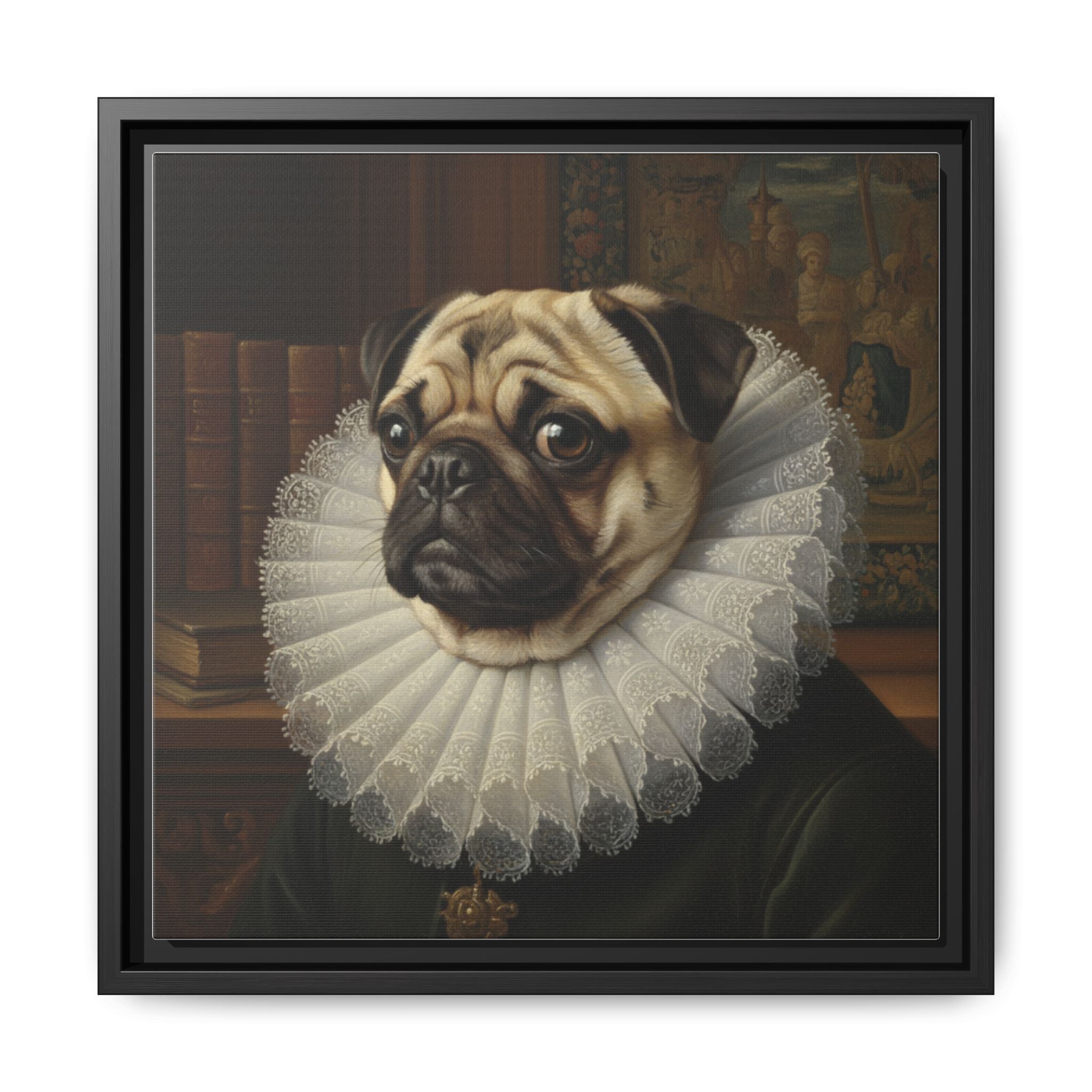 Custom Pet Portraits on Canvas from Your Photo - BIG FRENCHIES