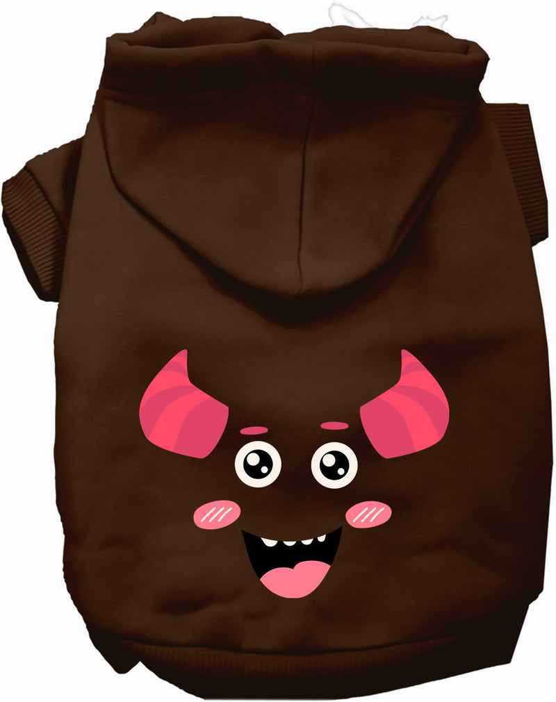 Mischiefmauve Monster Halloween Costume Pet Hoodie-Pet Apparel-BIG FRENCHIES-As You Wish Apparel