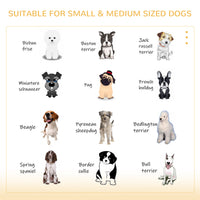 Furniture Style Dog Crate End Table with Removable Door Panel, Dog Crate Bed with Foam Cushion, Safety Lock, Indoor Use,