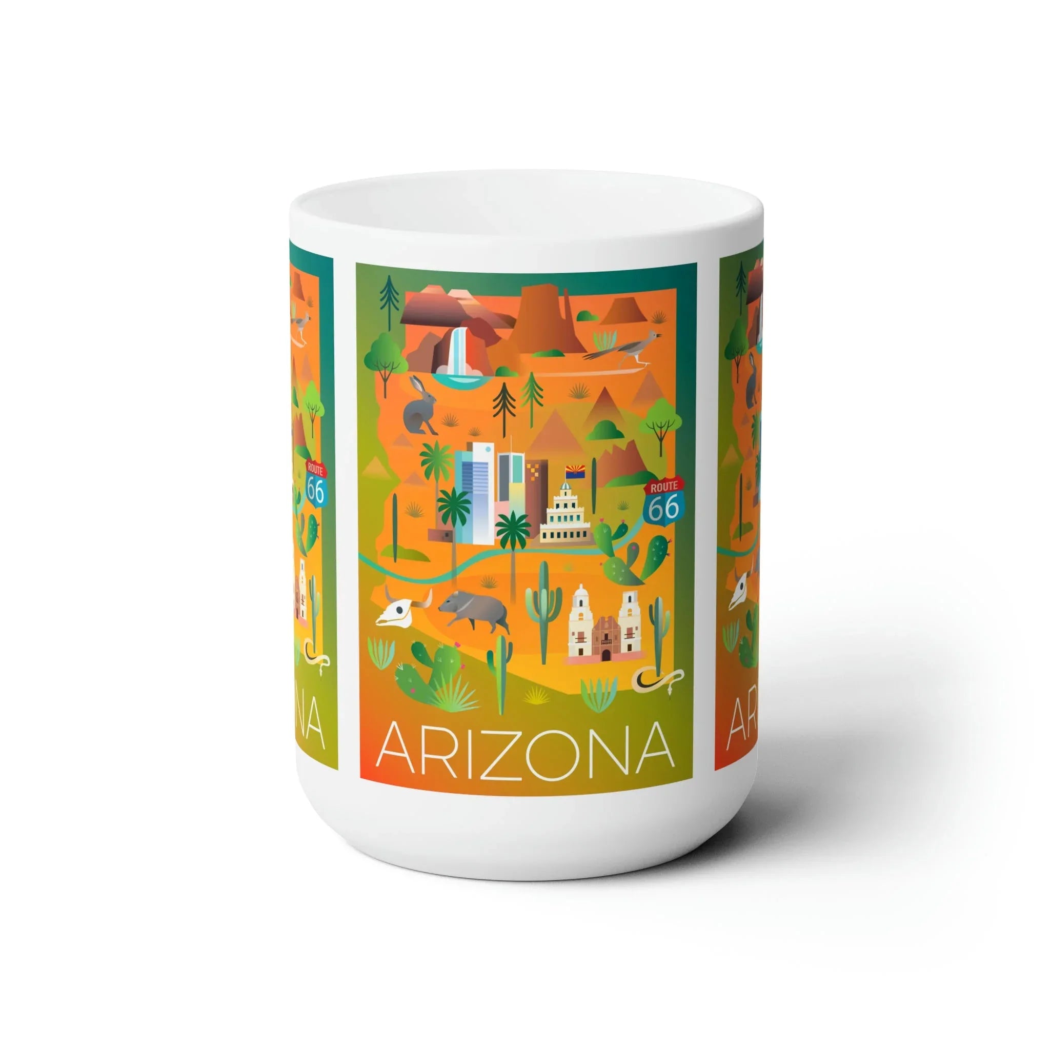 Arizona Ceramic Mug 11oz or 15oz - BIG FRENCHIES