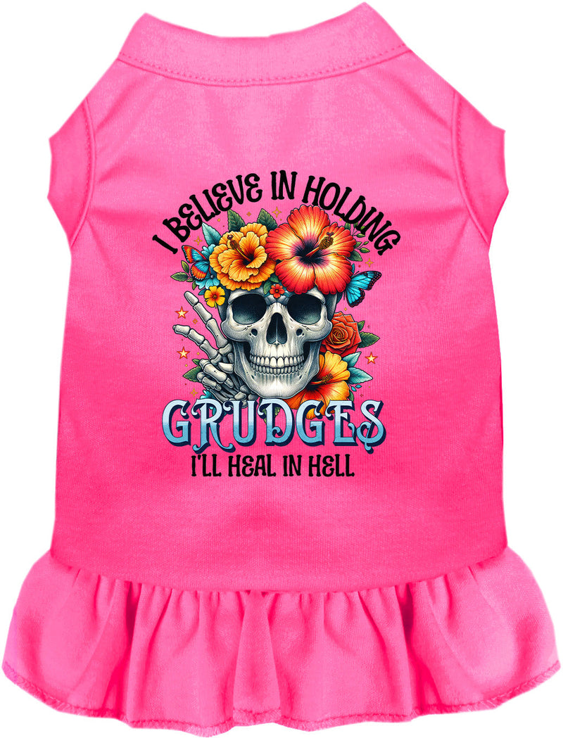 Grudges Halloween Pet Dress-Pet Apparel-BIG FRENCHIES-As You Wish Apparel