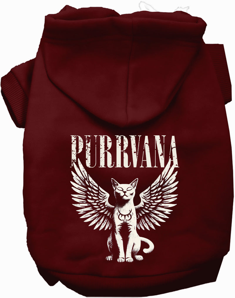 Purrvana Pet Hoodie-Pet Apparel-BIG FRENCHIES-As You Wish Apparel