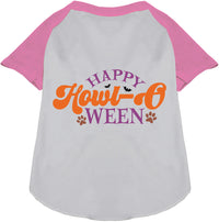 Happy Howl-Oween Pet Raglan Shirt