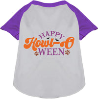 Happy Howl-Oween Pet Raglan Shirt