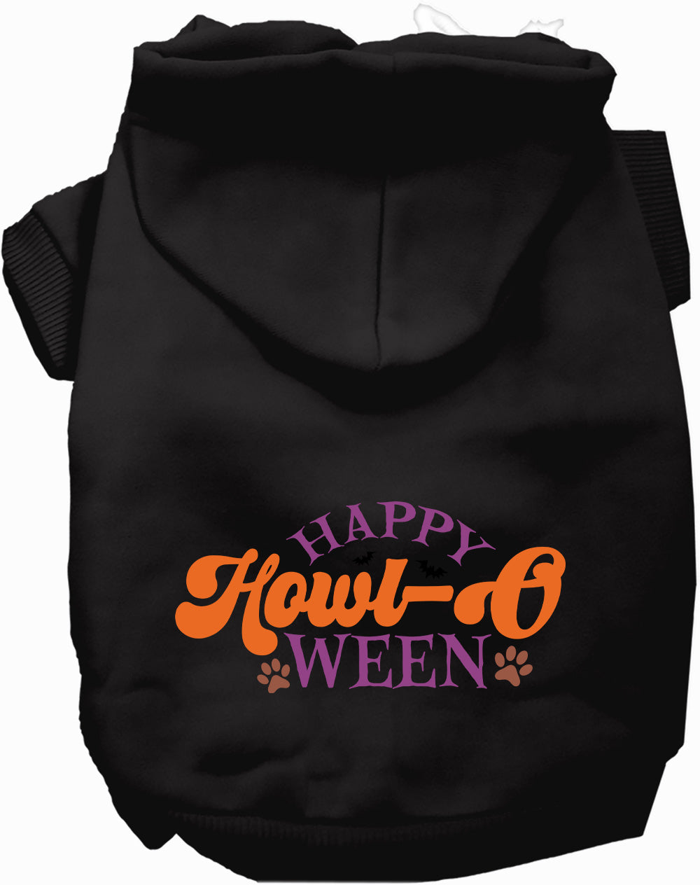 Happy Howl-Oween Halloween Pet Hoodie-Pet Apparel-BIG FRENCHIES-As You Wish Apparel