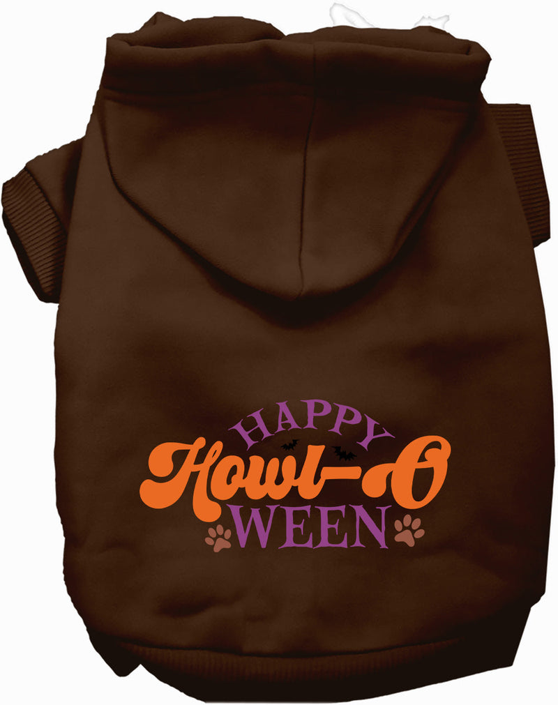 Happy Howl-Oween Halloween Pet Hoodie-Pet Apparel-BIG FRENCHIES-As You Wish Apparel