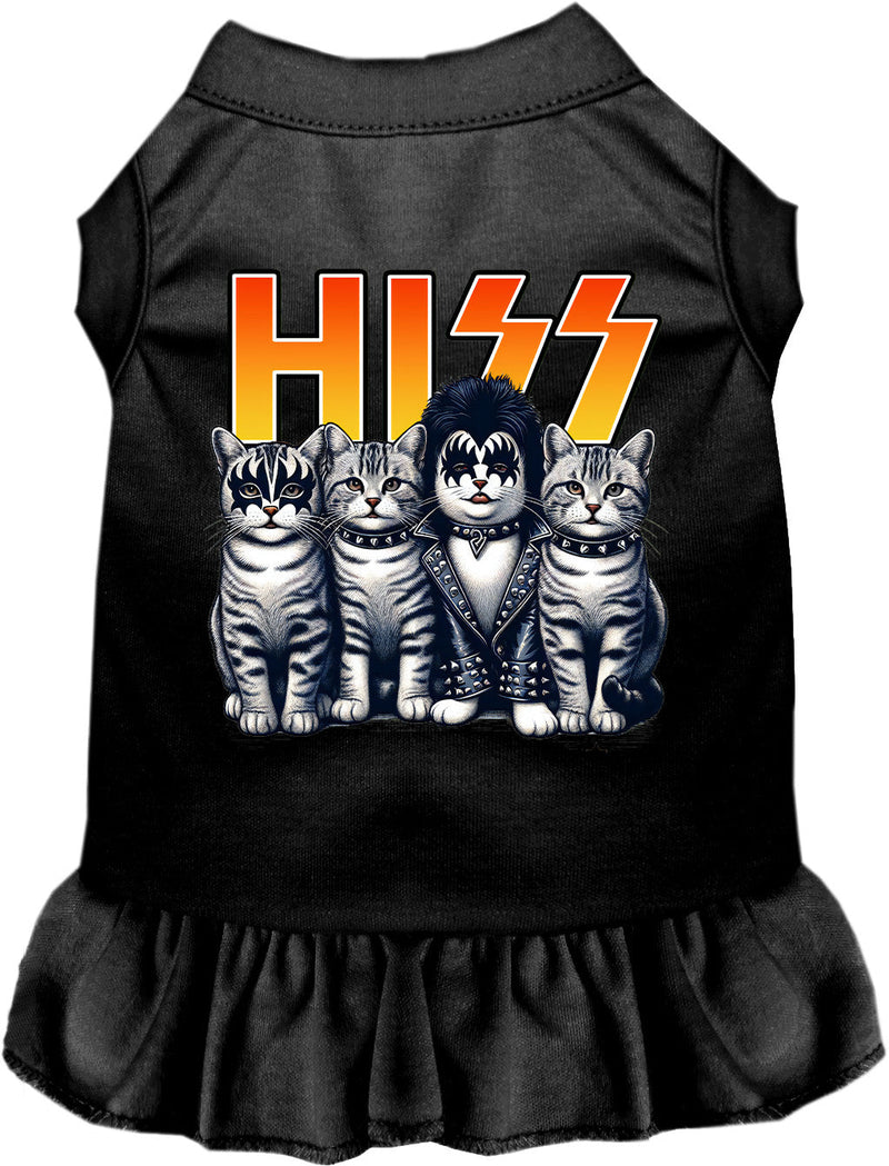 Hiss Kitties Pet Dress-Pet Apparel-BIG FRENCHIES-As You Wish Apparel