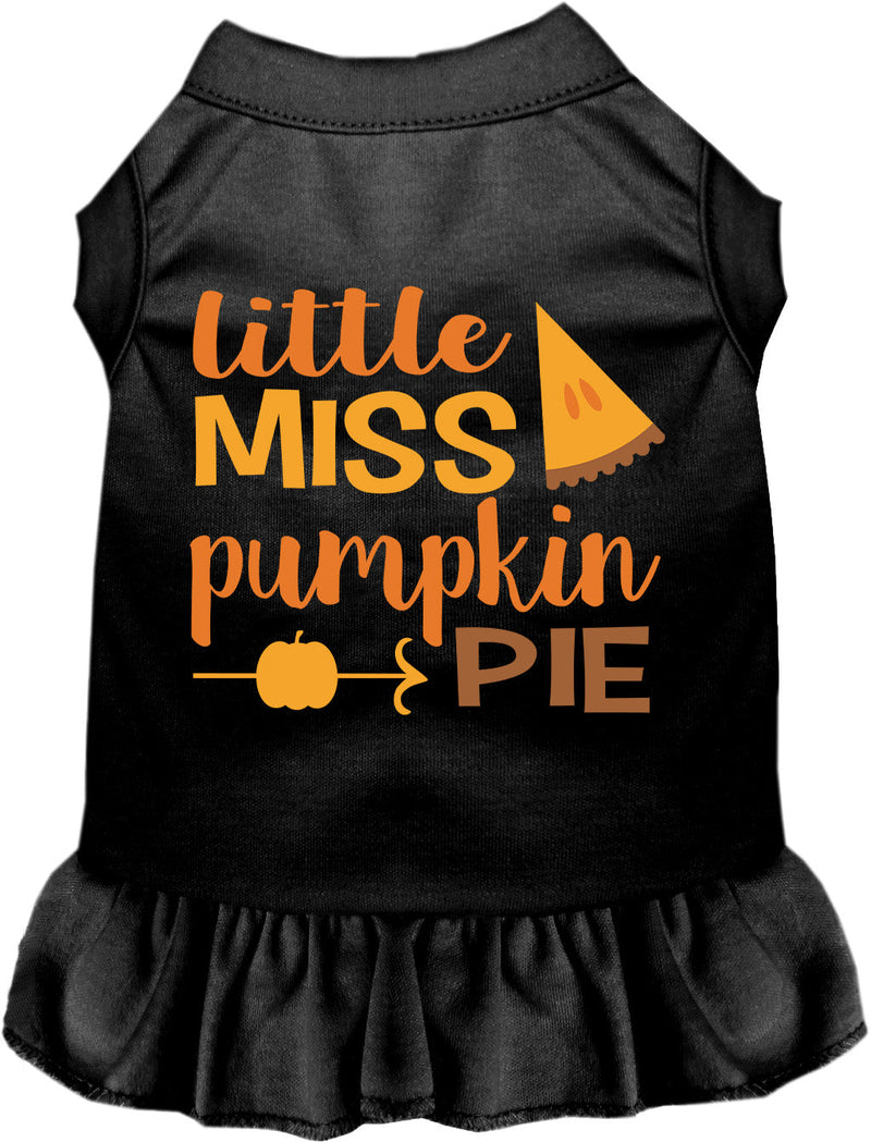 Little Miss Pumpkin Pie Pet Dress-Pet Apparel-BIG FRENCHIES-As You Wish Apparel