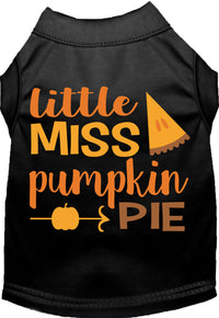 Little Miss Pumpkin Pie Pet Shirt