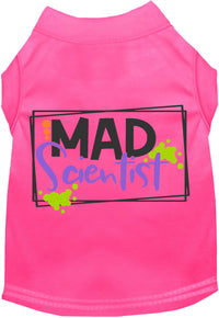 Mad Scientist Pet Shirt