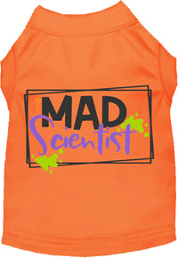 Mad Scientist Pet Shirt
