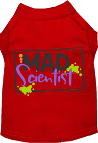 Mad Scientist Pet Shirt