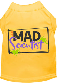 Mad Scientist Pet Shirt