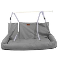 High-end Car Dog Bed Dual-seat Rear Pet Kennel Mat Waterproof Car Safety Seat