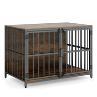 40 Inch Dog Crate Furniture Dog Kennel with Dual Lockable Double Doors