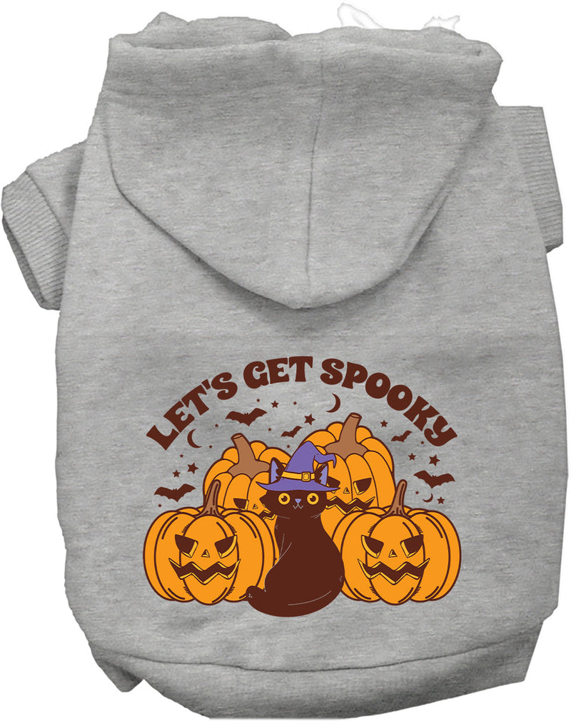 Get Spooky Halloween Pet Hoodie-Pet Apparel-BIG FRENCHIES-As You Wish Apparel