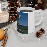 ROADSIDE MUGS - Dog Park Ceramic Mug 11oz - BIG FRENCHIES