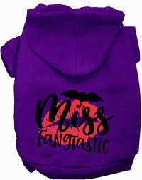 Miss Fangtastic Halloween Pet Hoodie
