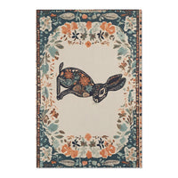 Floral Bunny Play Mat