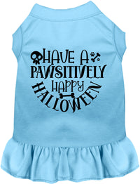 Pawsitively Happy Halloween Pet Dress