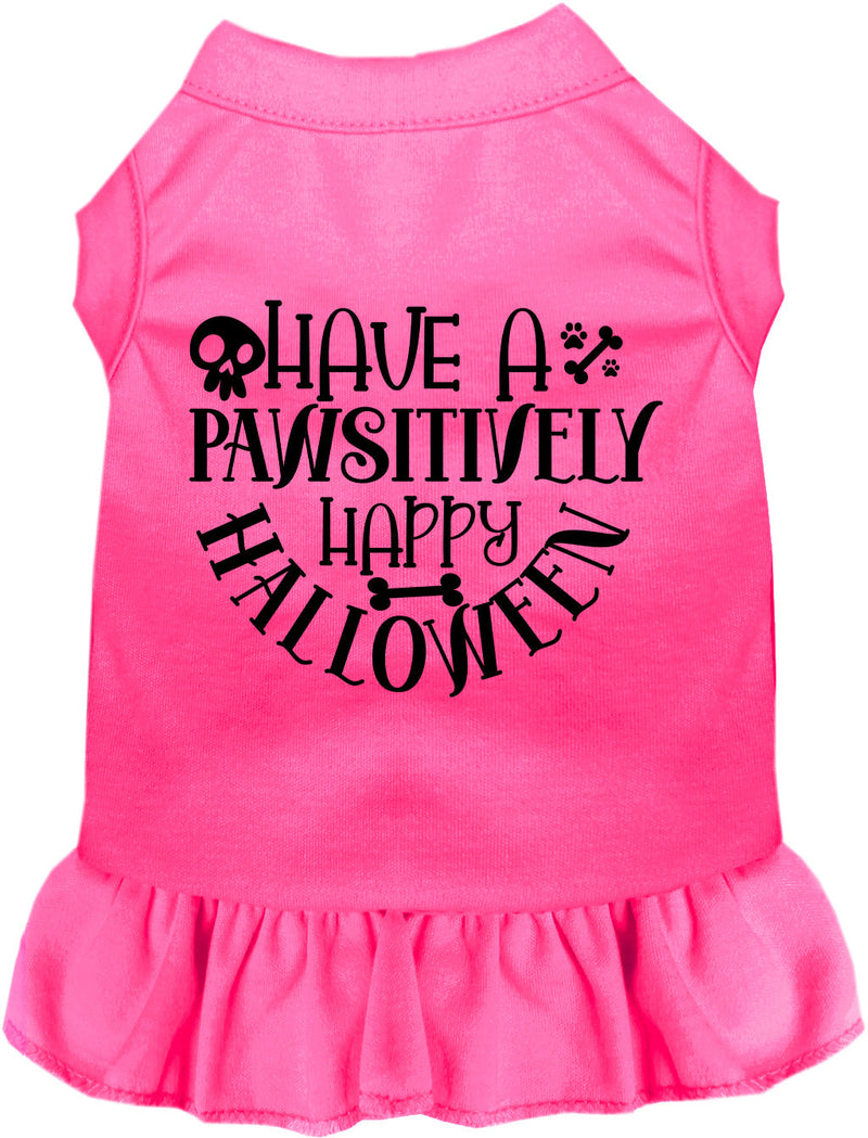 Pawsitively Happy Halloween Pet Dress-Pet Apparel-BIG FRENCHIES-As You Wish Apparel