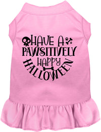 Pawsitively Happy Halloween Pet Dress