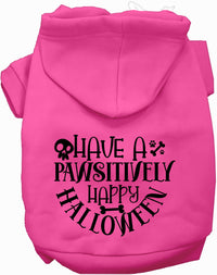 Pawsitively Happy Halloween Pet Hoodie
