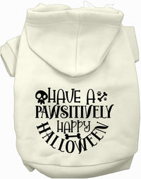 Pawsitively Happy Halloween Pet Hoodie
