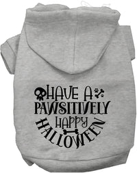 Pawsitively Happy Halloween Pet Hoodie