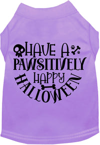 Pawsitively Happy Halloween Pet Shirt