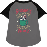 Shimmy Shimmy Cocoa What Pet Raglan Shirt