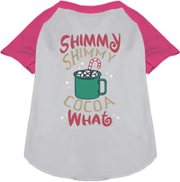Shimmy Shimmy Cocoa What Pet Raglan Shirt