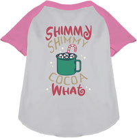 Shimmy Shimmy Cocoa What Pet Raglan Shirt