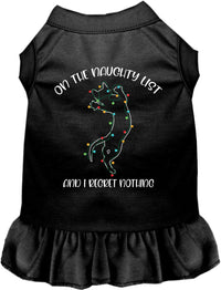 Kitty on the Naughty List Pet Dress