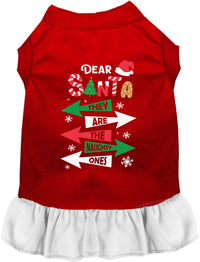 They're the Naughty Ones Pet Dress