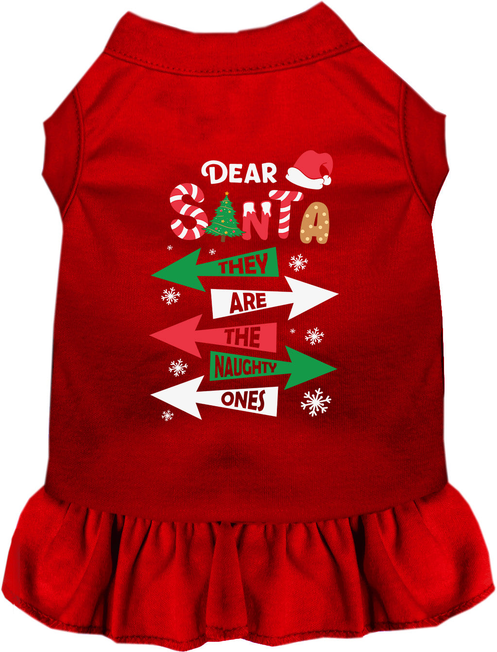 They're the Naughty Ones Pet Dress
