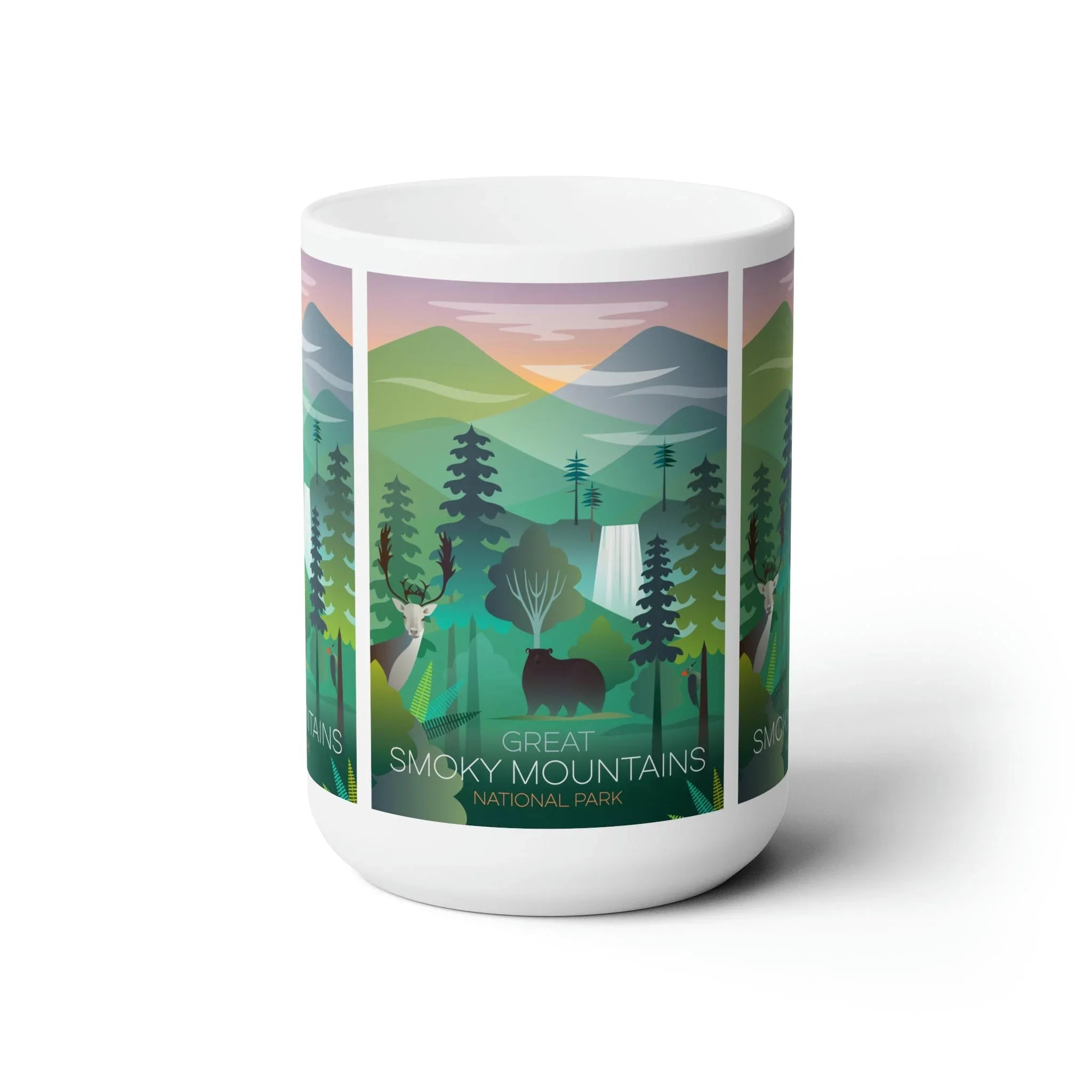 Great Smoky Mountains National Park Ceramic Mug 11oz or 15oz - BIG FRENCHIES