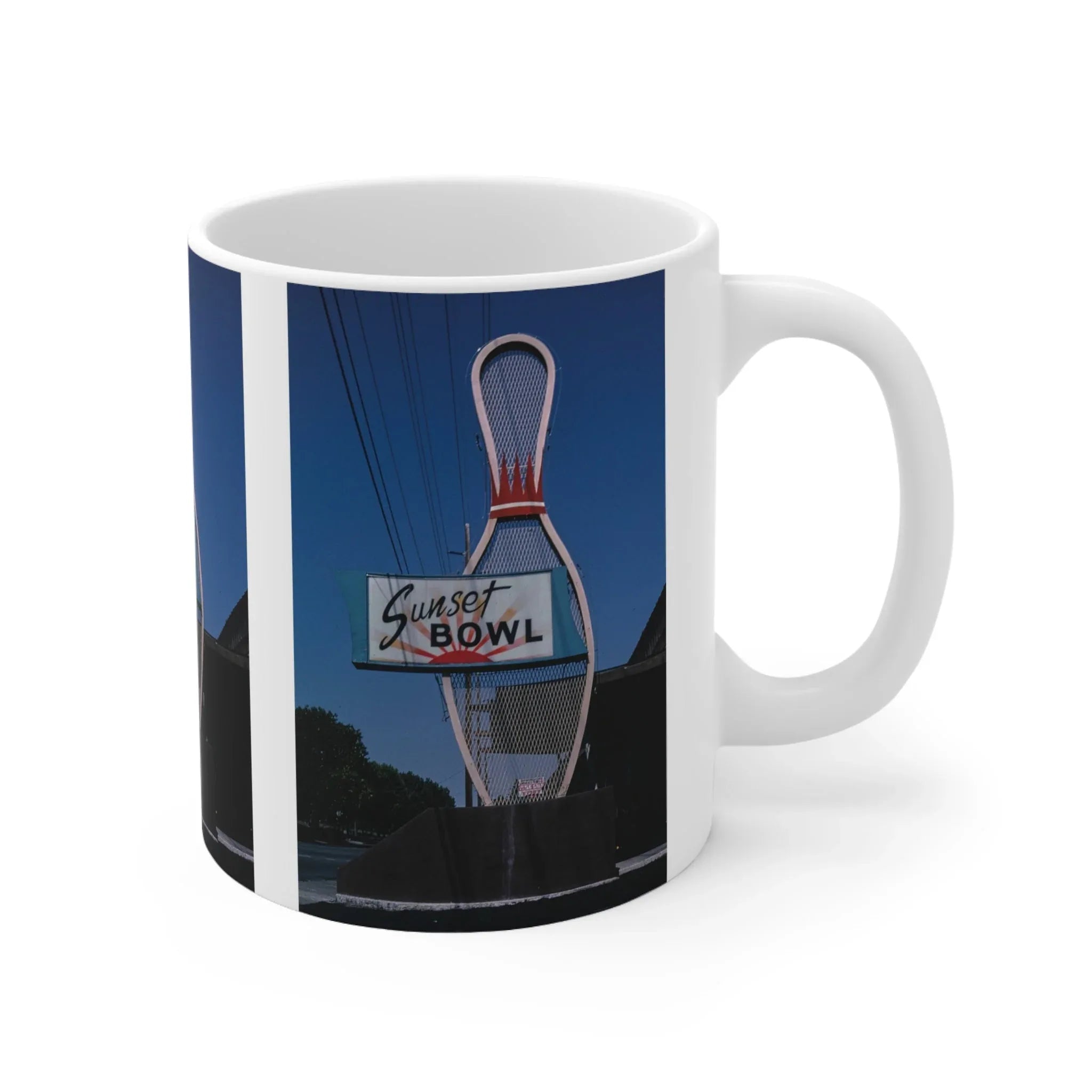 ROADSIDE MUGS - Sunset Bowl Ceramic Mug 11oz - BIG FRENCHIES