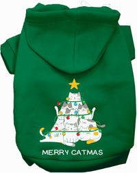 Merry Catmas Pet Hoodie