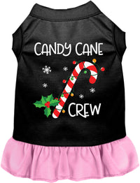 Candy Cane Crew Pet Dress