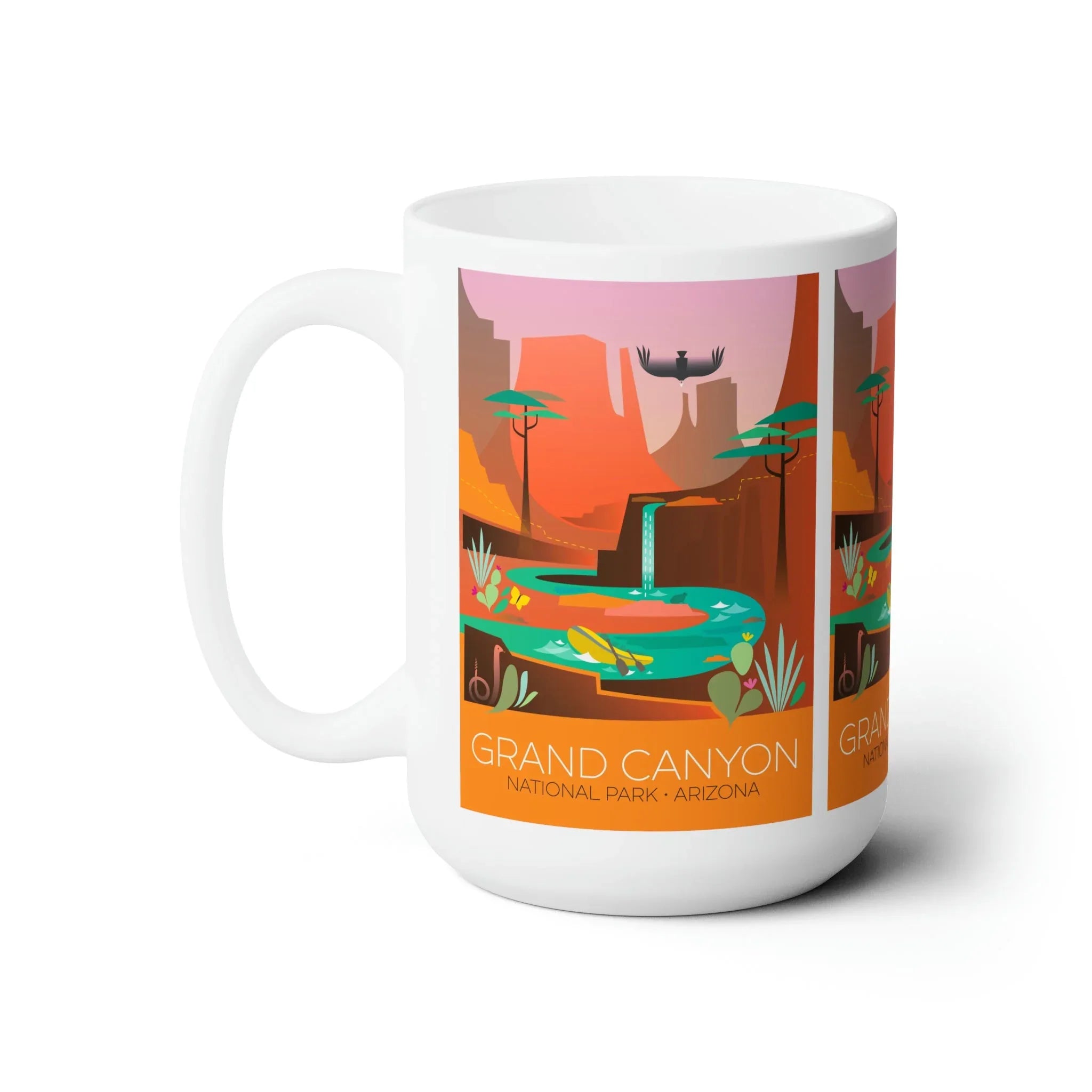 Grand Canyon Ceramic Mug 11oz or 15oz - BIG FRENCHIES